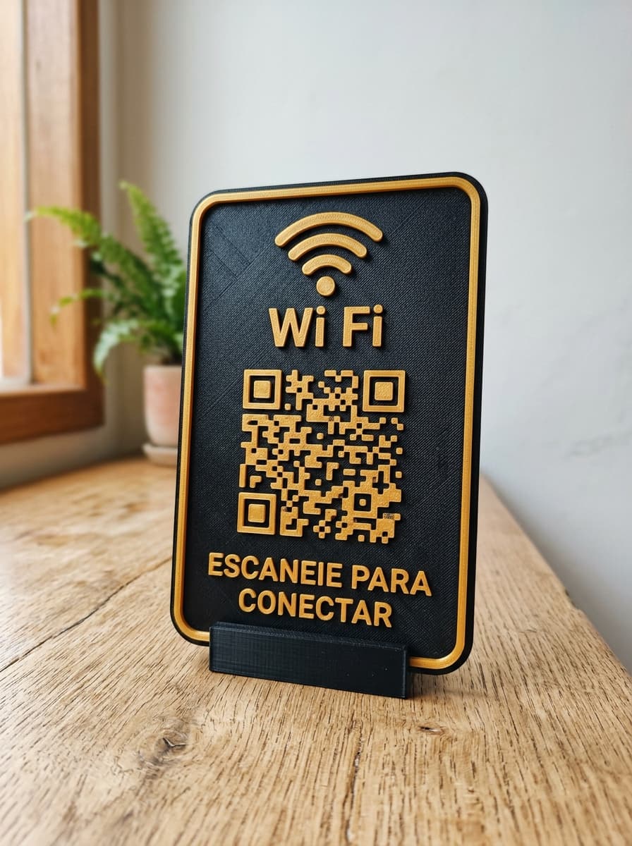 Foto Real da Placa Wi-Fi Automático K8n3D em Impressão 3D